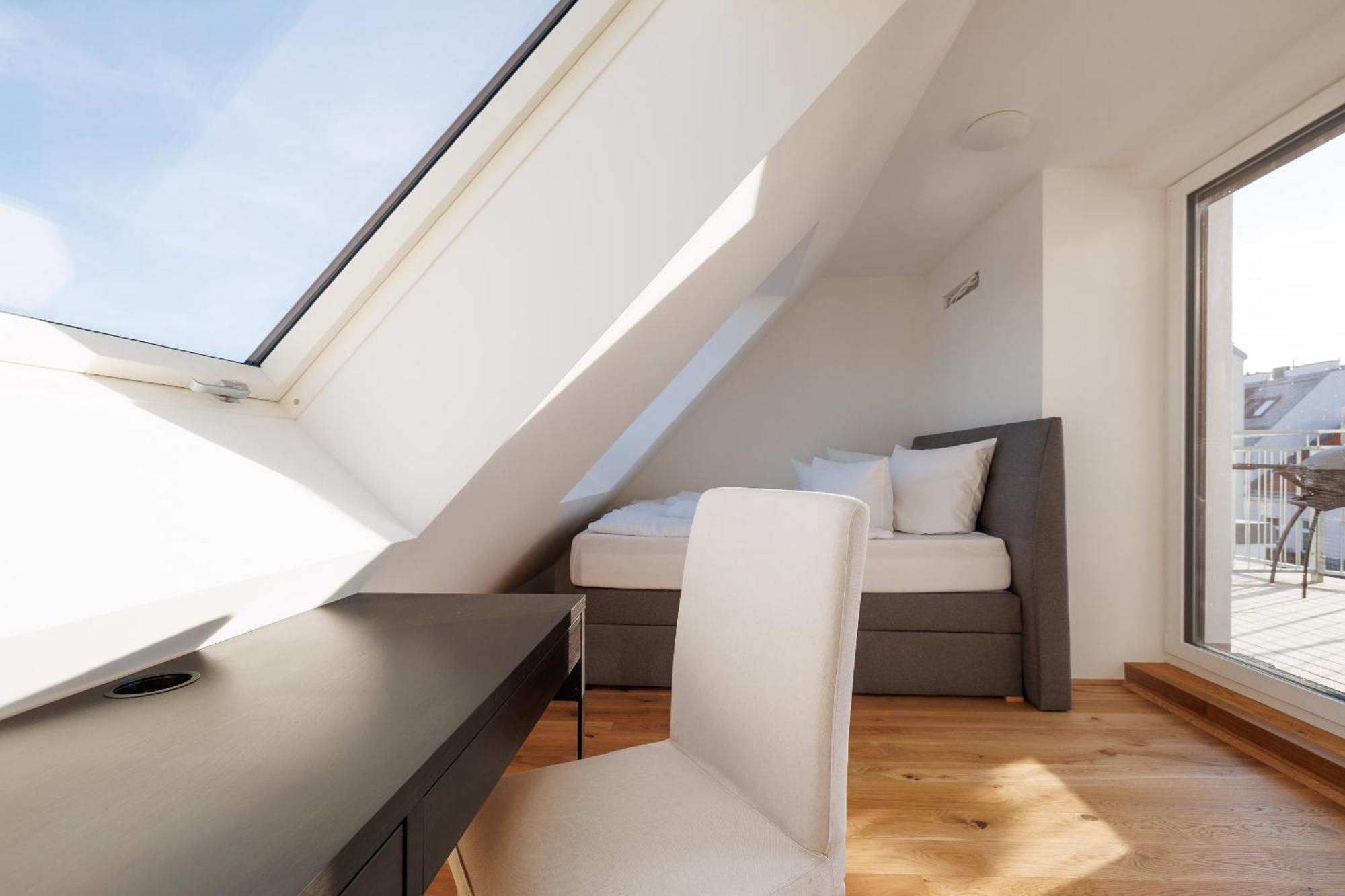 Symphony Apartments 40 - Modern Loft With Terrace And Grill In Central Location Wien Ngoại thất bức ảnh
