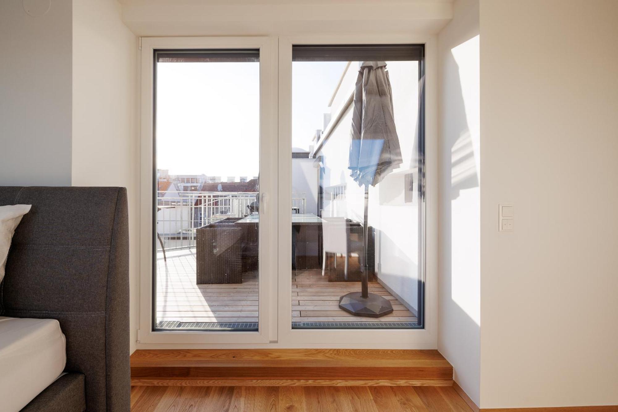 Symphony Apartments 40 - Modern Loft With Terrace And Grill In Central Location Wien Ngoại thất bức ảnh